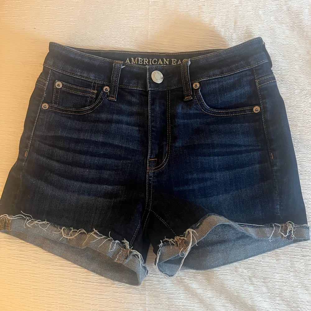 American Eagle Outfitters Dark Blue Denim